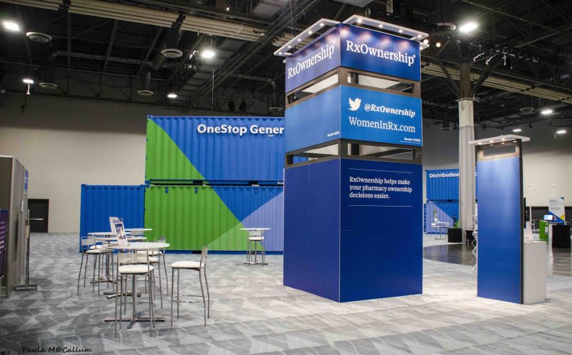 corporate event setup