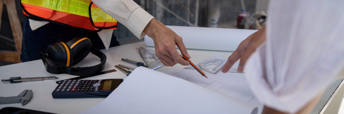 construction concept of a general contractor