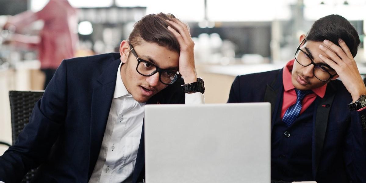2 guys stressed